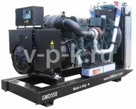 Дизельный генератор GMGen Power Systems GMD550