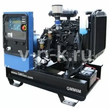 Дизельный генератор GMGen Power Systems GMM6M