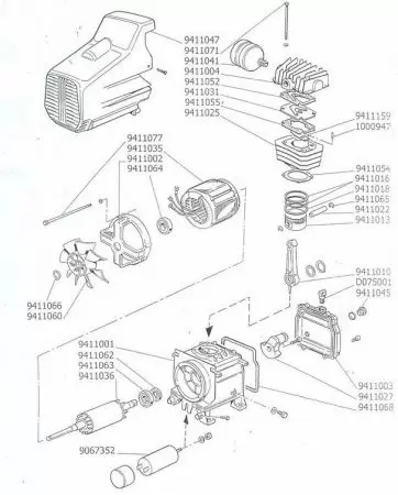 RUBBER FOOT H =45 D=59 55HS