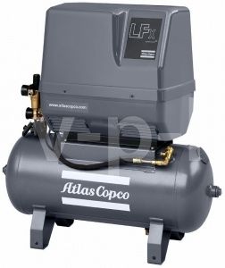 Поршневой компрессор Atlas Copco LFx 1,5 1PH на тележке с ресивером бесшумный Поршневой компрессор Atlas Copco LFx 1,5 1PH на тележке с ресивером бесшумный фото
