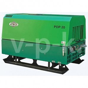 Винтовой компрессор ATMOS PDP35 10 на салазках дизельный Винтовой компрессор ATMOS PDP35 10 на салазках дизельный фото