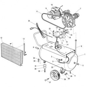 EXTENSION FOR RUBBER FOOT FUBAG VCF - 50 CM3 (8119610KOA634) (8119610KOA096) 9412229 фото