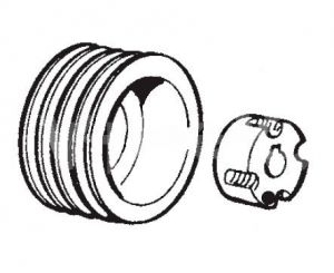 9076415 Шкив компрессора ABAC 9076415 Шкив компрессора ABAC