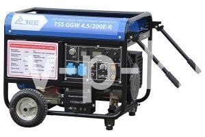 Бензиновый генератор ТСС GGW 4.5/200E-R в шумозащитном кожухе Бензиновый генератор ТСС GGW 4.5/200E-R в шумозащитном кожухе