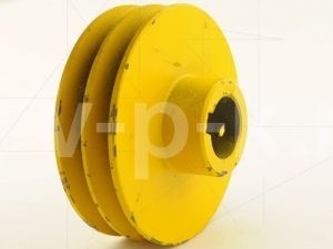 Шкив С412М.00.00.009 (С412.00.00.003) на головку С412М для компрессора АСО-Бежецк