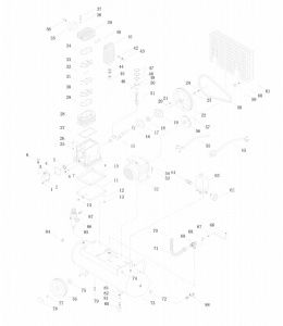 PRESSURE GAUGE (40 MM) FUBAG B4000B 100 CM3 HS2065Z86 фото