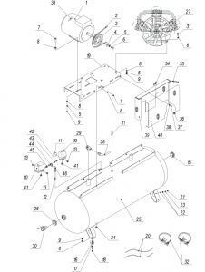 R 3129.00.00.200 Воздухопровод 100LB75, 270LB75, 270LB75B,500LB75,500LB75T (аналог 3129.00.00.300) для 500lb75ТБ R 3129.00.00.200 Воздухопровод 100LB75, 270LB75, 270LB75B,500LB75,500LB75T (аналог 3129.00.00.300) для 500lb75ТБ фото