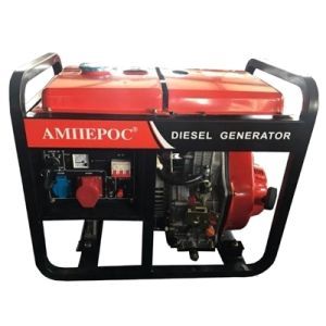 Дизельный генератор Амперос LDG7500СLE-3 стартер  Дизельный генератор Амперос LDG7500СLE-3 стартер  фото