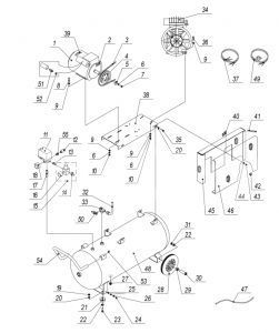 Болт М8х45 для 100lh20a-1.5 фото