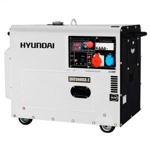 Дизельный генератор Hyundai DHY 8000SE-3 Дизельный генератор Hyundai DHY 8000SE-3