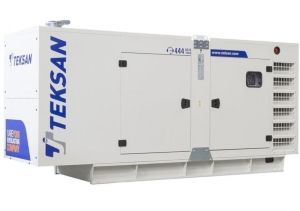 Дизельный генератор TEKSAN TJ90BD5L в кожухе  фото