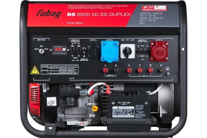 Бензиновый генератор Fubag BS 8500 XD ES DUPLEX 641090, 641021 (с автозапуском) Бензиновый генератор Fubag BS 8500 XD ES DUPLEX 641090, 641021 (с автозапуском) фото