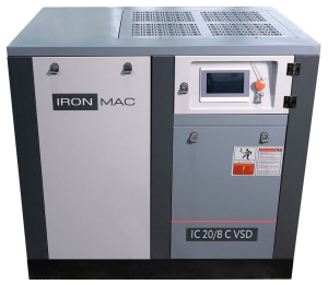 Винтовой компрессор IRONMAC IC 20/8 C VSD без ресивера фото