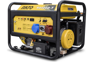 Бензиновый генератор RATO R8500D-T + колесный комплект  (с автозапуском) Бензиновый генератор RATO R8500D-T + колесный комплект  (с автозапуском) фото