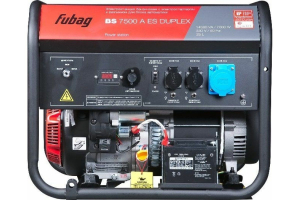 Бензиновый генератор Fubag BS 7500 A ES Duplex 641087, 641001 (с автозапуском) Бензиновый генератор Fubag BS 7500 A ES Duplex 641087, 641001 (с автозапуском) фото