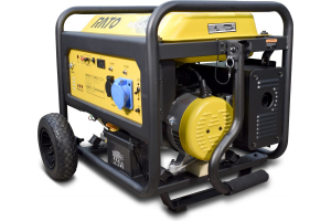 Бензиновый генератор RATO R8500D электростартер + колесный комплект  портативный фото