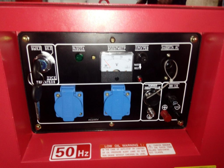 Дизельный генератор Leega LDG7500СLE стартер в кожухе с АВР