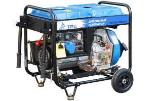 Дизельный генератор ТСС SDG 7000EHA с АВР 033540 портативный фото