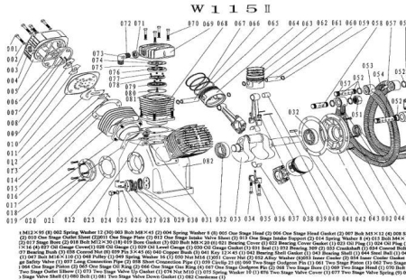 R 031W115II Кольцо уплотнительное W115II для w115-10 (10 бар)