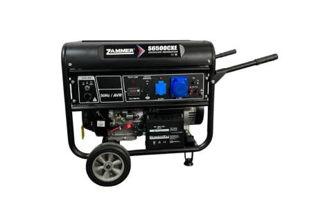 Бензиновый генератор  S6500CXE- 5кВт