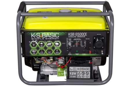 Бензиновый генератор  KSB 6500 СЕ