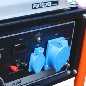 Бензиновый генератор Zongshen PB 7000 E  для дачи фото