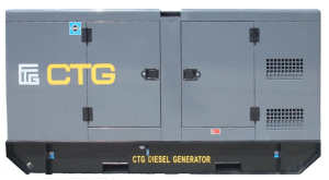 Дизельный генератор CTG AD-55RE в кожухе  фото
