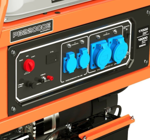 Бензиновый генератор Zongshen PB 22000 E 1T90DF220 передвижной фото