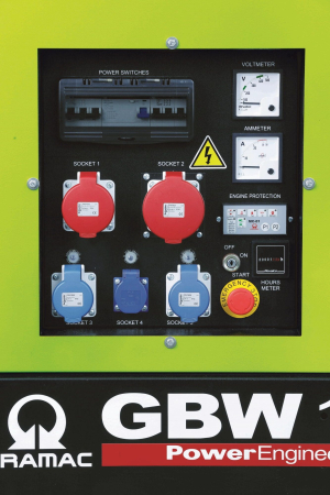 Дизельный генератор  GBW15Y 3-фазный в кожухе (альт.Mecc Alte ECP3-2L)