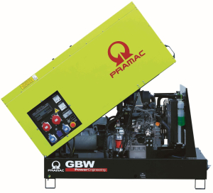Дизельный генератор PRAMAC GBW45Y 3-фазный в кожухе (альт. Pramac PB22C/4)  Дизельный генератор PRAMAC GBW45Y 3-фазный в кожухе (альт. Pramac PB22C/4)  фото