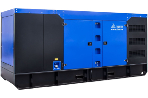 Дизельный генератор ТСС АД-250С-Т400-2РКМ5 ПРОФ в шумозащитном кожухе 025671 (с автозапуском) фото