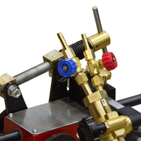 Машина для резки труб CG2-11L (ручная, 1 резак, бандаж L=2200 мм), аналог ОРБИТА