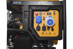 Бензиновый генератор RATO R19000D электростартер + колесный комплект  (с автозапуском) Бензиновый генератор RATO R19000D электростартер + колесный комплект  (с автозапуском) фото
