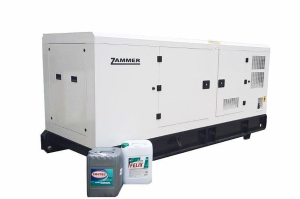 Дизельный генератор Zammer AD-20-Т400 в кожухе с выносным АВР  00002226 синхронный фото