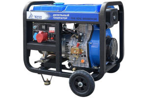 Дизельный генератор ТСС SDG 8000EH3A в кожухе МК-2.1 034170 портативный фото