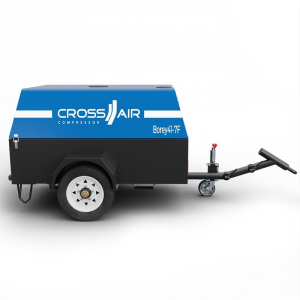 Винтовой компрессор CrossAir Borey41-7F передвижной фото