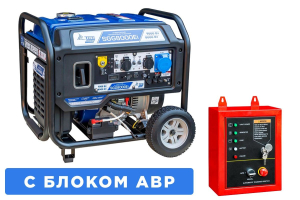 Бензиновый генератор ТСС SGG 8000Ei с блоком АВР 111113 портативный фото