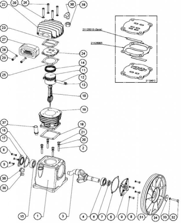 R 21164003 Маслоуказатель G1/2" LH20-3 для lh20