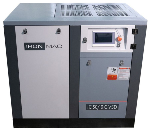 Винтовой компрессор IRONMAC IC 50/10 C VSD (IP23) высокого давления Винтовой компрессор IRONMAC IC 50/10 C VSD (IP23) высокого давления фото