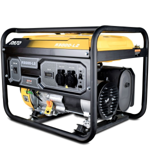 Бензиновый генератор RATO R3000-L2W + колесный комплект  портативный фото